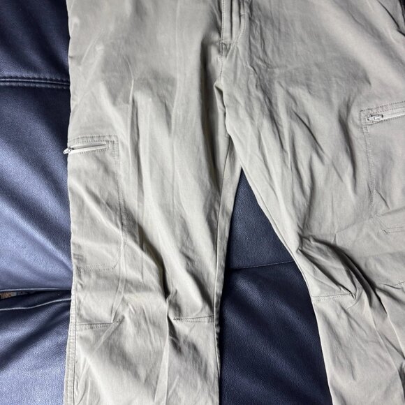 Wrangler Men's Pants Khaki Stretch Outdoor Trail Hiking Performance 38/32 - Picture 7 of 15